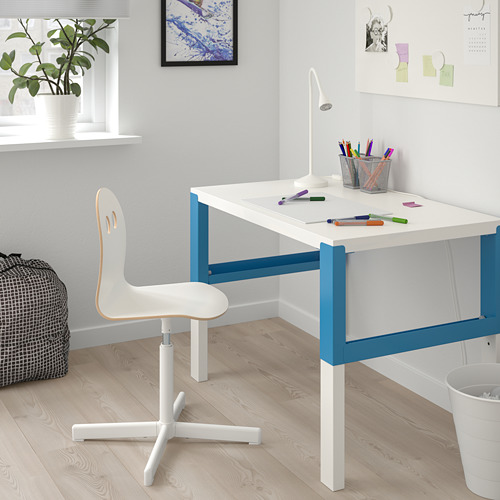SIBBEN/VALFRED - 兒童書桌椅, 白色 | IKEA 線上購物 - PE776600_S4