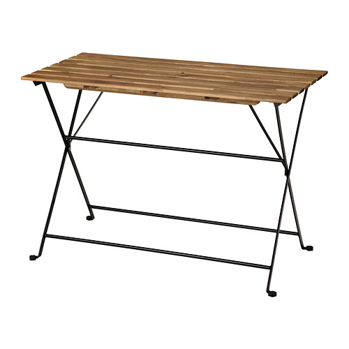 TÄRNÖ - 戶外餐桌, 黑色/淺棕色, 100x54 公分 | IKEA 線上購物 - PE789868_S4