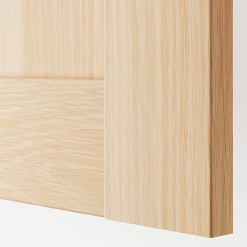 BERGSBO - door, white stained oak effect | IKEA Taiwan Online - PE789878_S4
