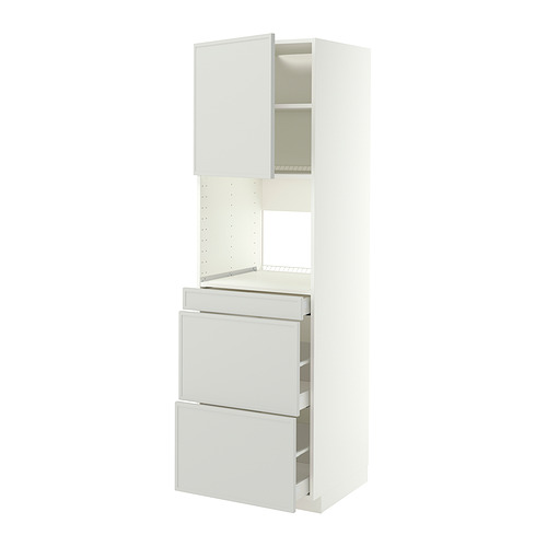 METOD/MAXIMERA hi cab f micro combi w door/3 drwrs