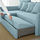 HOLMSUND - corner sofa-bed, Orrsta light blue | IKEA Taiwan Online - PE648007_S1