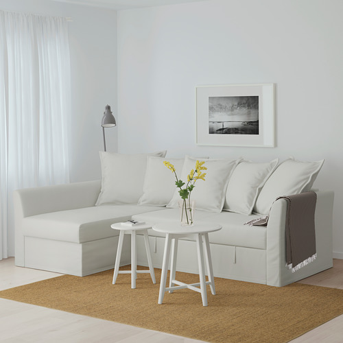 HOLMSUND - 轉角沙發床, Orrsta 淺白灰色 | IKEA 線上購物 - PE648011_S4