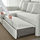 HOLMSUND - corner sofa-bed, Orrsta light white-grey | IKEA Taiwan Online - PE648013_S1