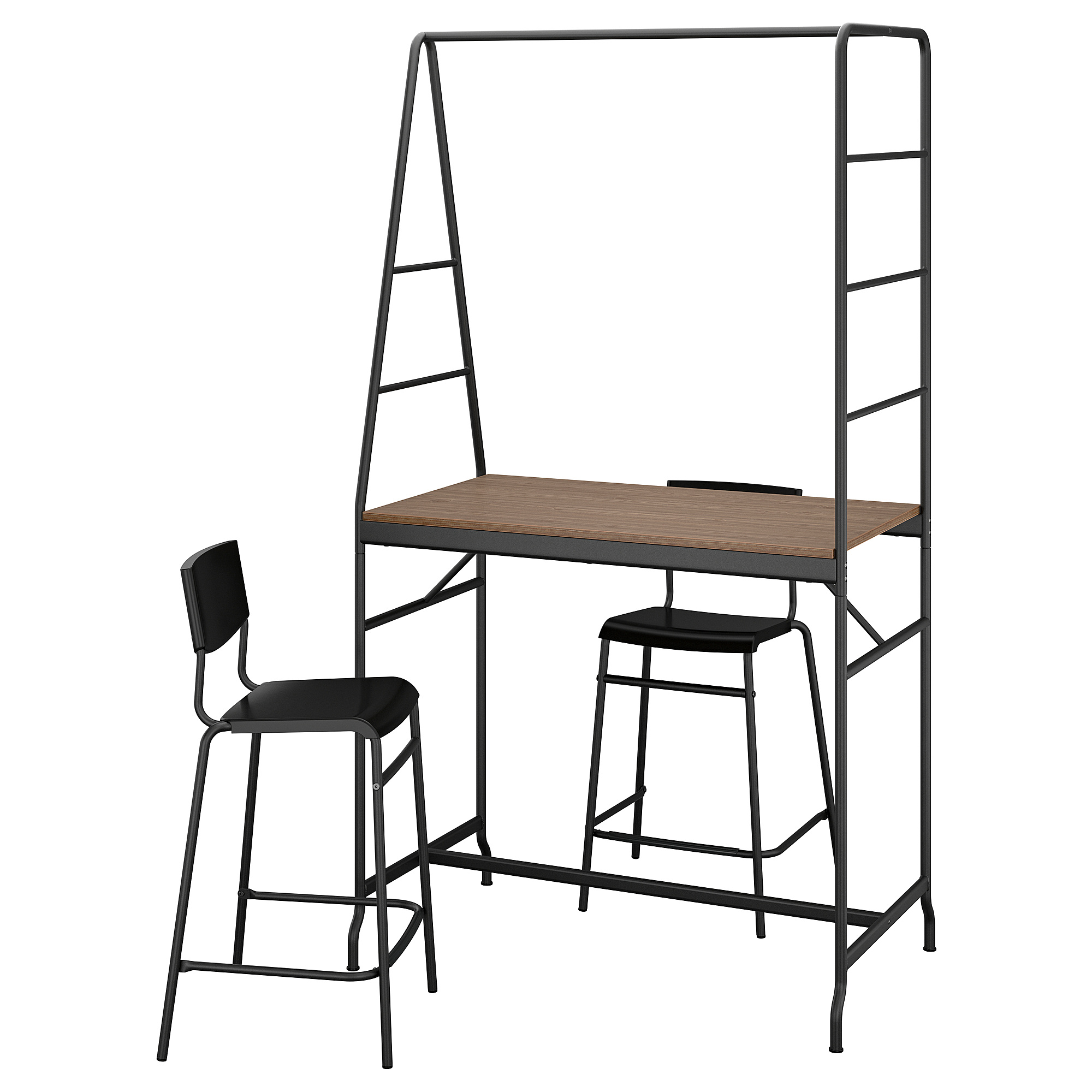 HÅVERUD/STIG table and 2 stools