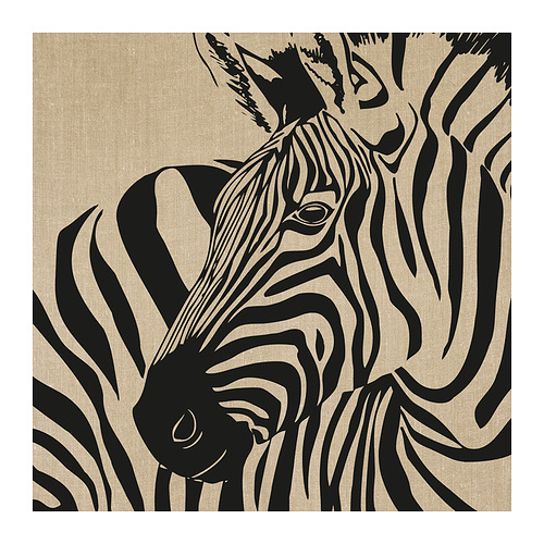 PJÄTTERYD - picture, rustic zebra, 56x56 cm | IKEA Taiwan Online - PE944869_S4