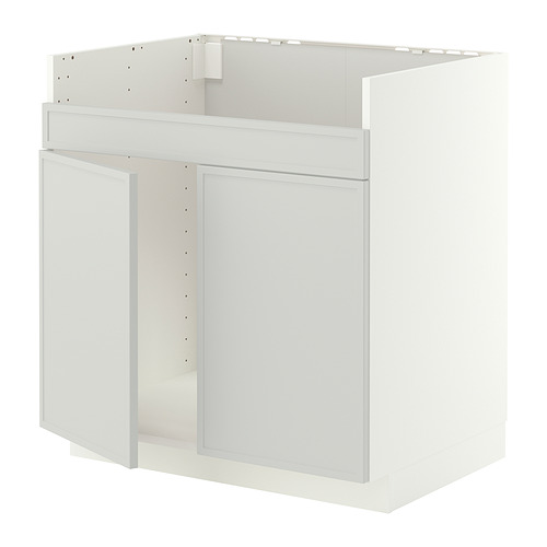 METOD HAVSEN雙槽水槽底櫃