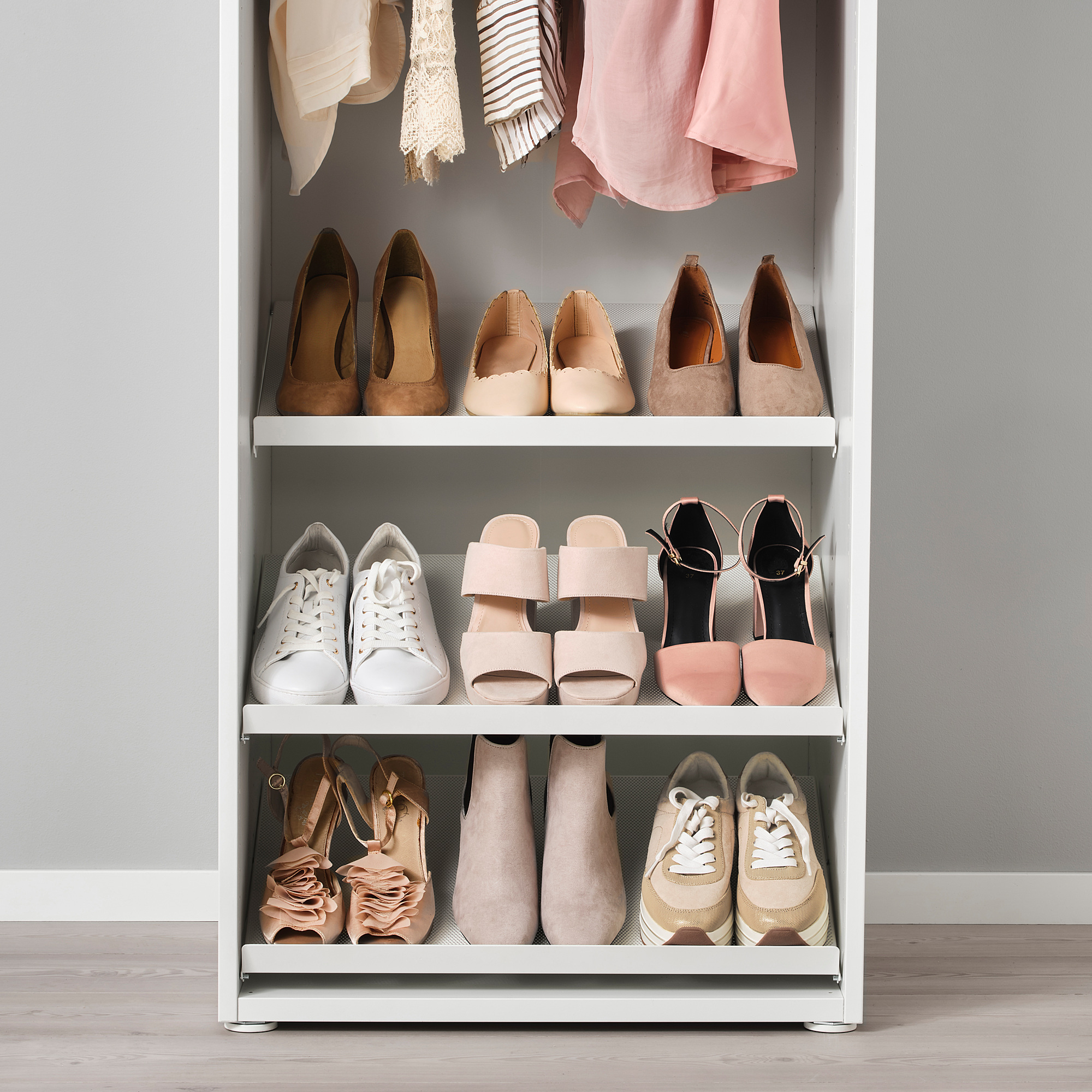 HJÄLPA shoe shelf