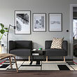 LILLEHEM 2-seat modular sofa with side table