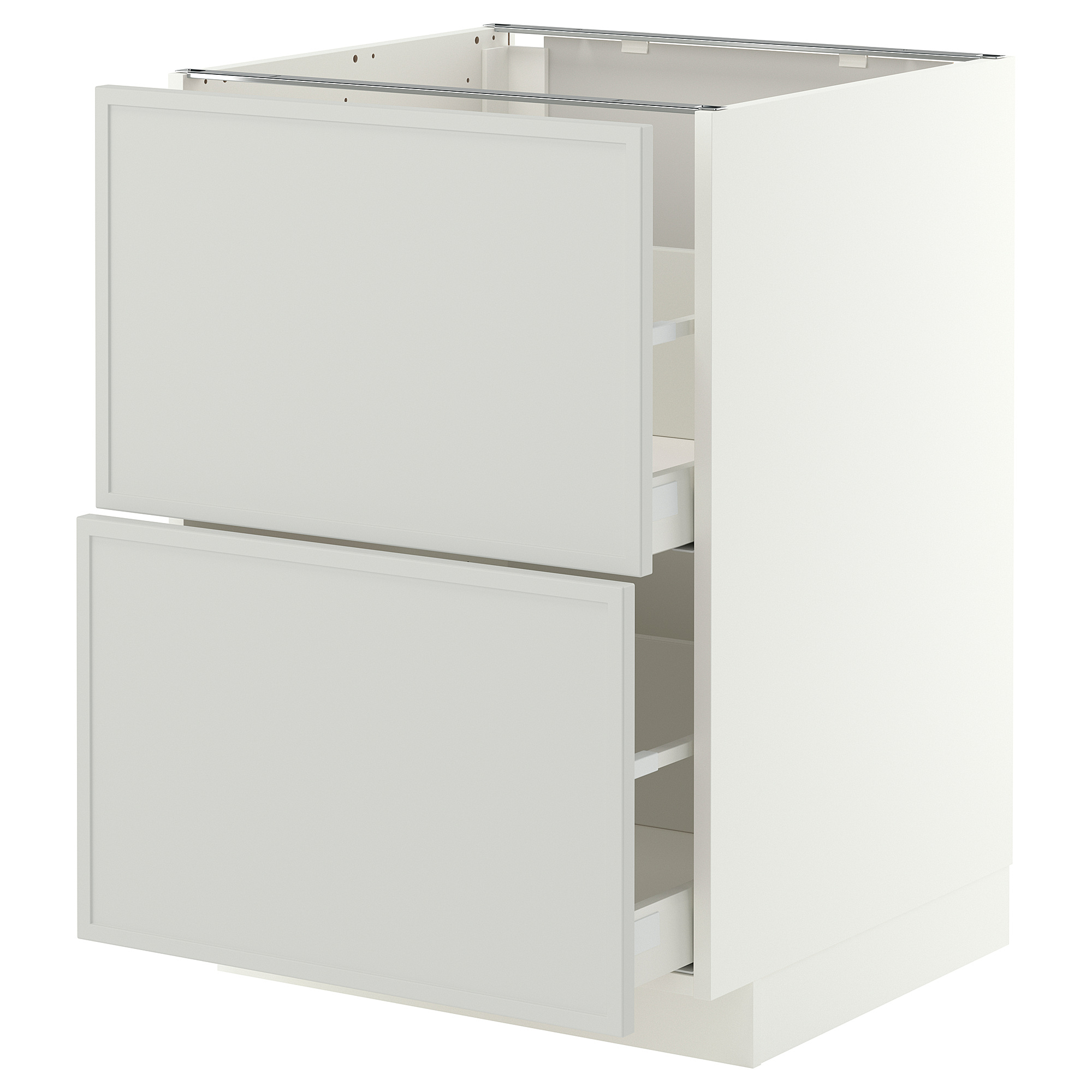 METOD/MAXIMERA base cb 2 fronts/2 high drawers