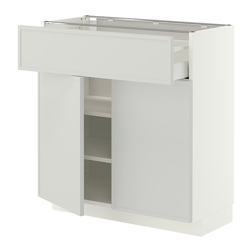 METOD/MAXIMERA base cabinet with drawer/2 doors