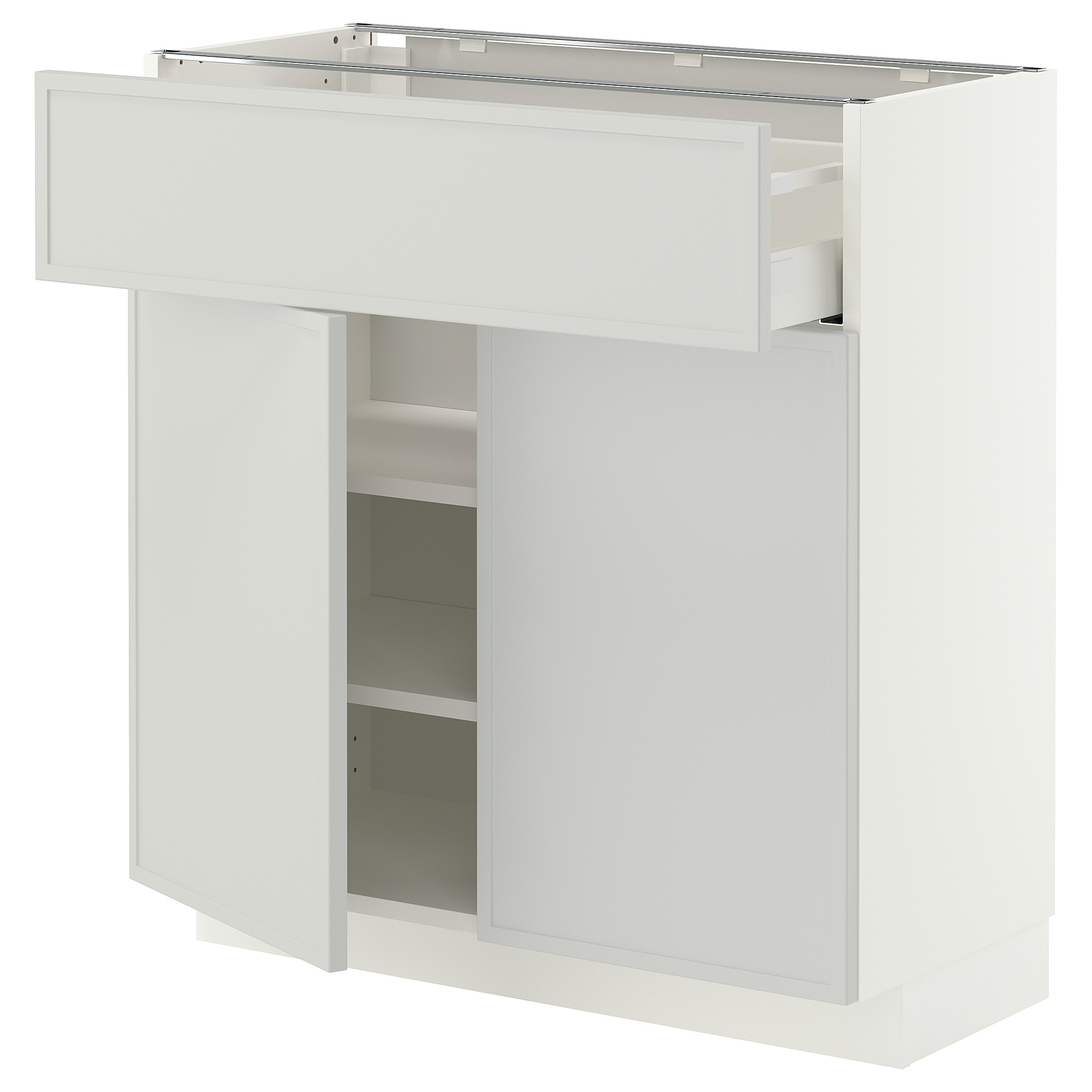 METOD/MAXIMERA base cabinet with drawer/2 doors