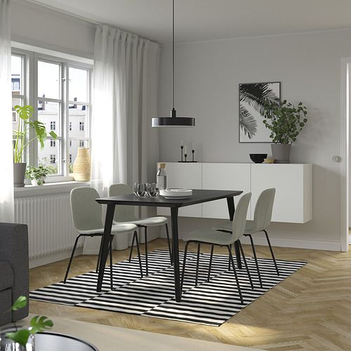 LISABO/KARLPETTER table and 4 chairs
