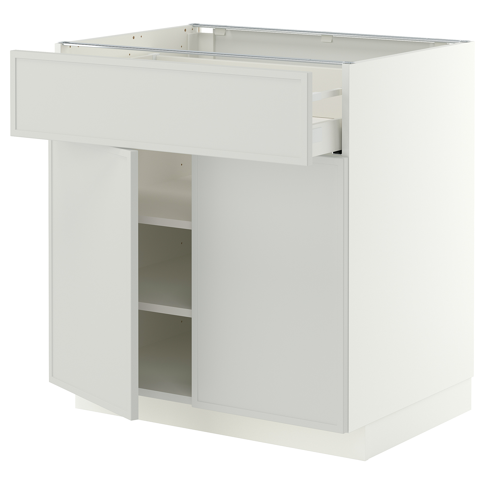 METOD/MAXIMERA base cabinet with drawer/2 doors