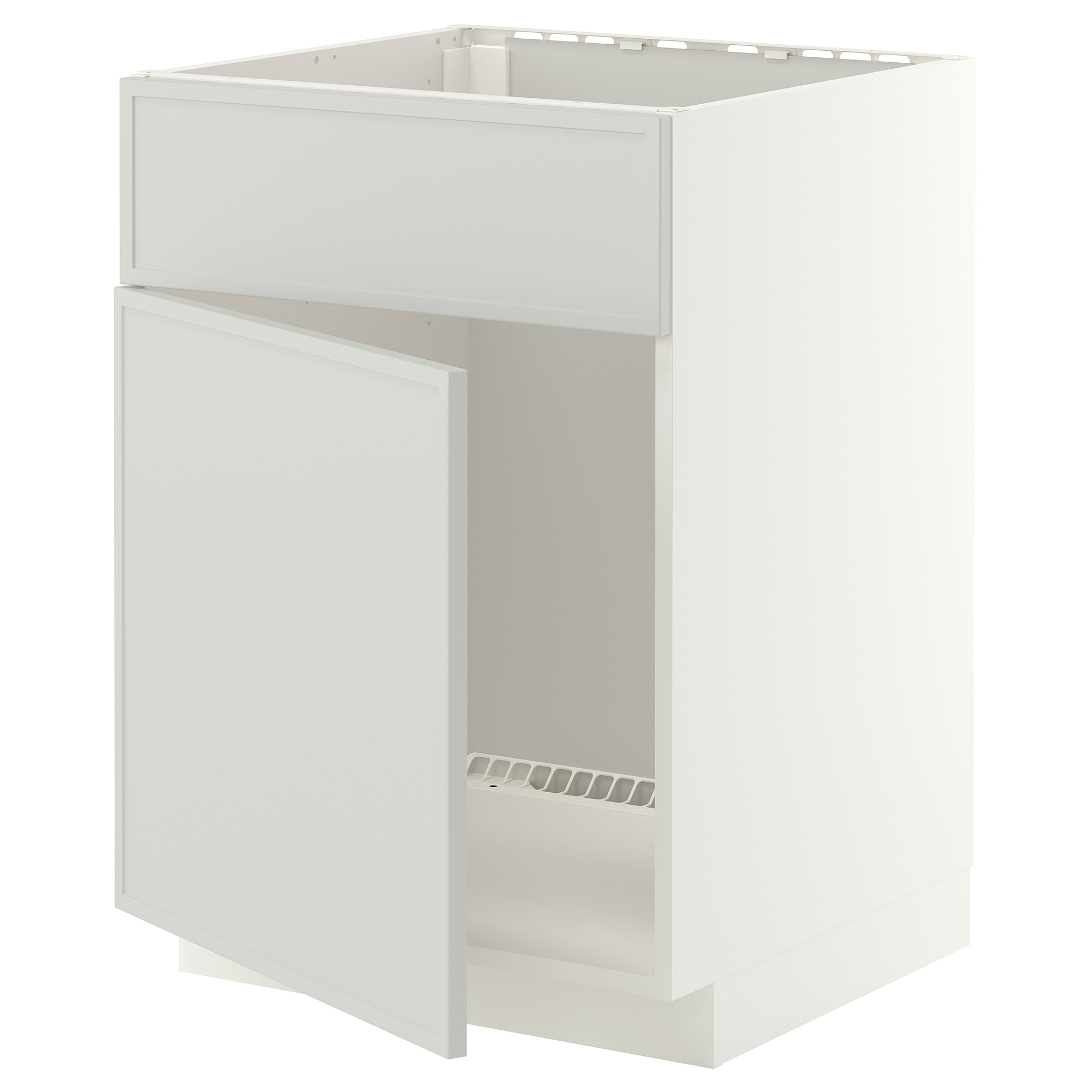 METOD base cabinet f sink w door/front