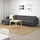 LANDSKRONA - 4-seat sofa, with chaise longue/Gunnared dark grey/metal | IKEA Taiwan Online - PE680340_S1