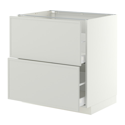 METOD/MAXIMERA base cb 2 fronts/2 high drawers