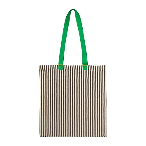 MÄVINN - bag, green/stripe white/black | IKEA Taiwan Online - PE981713_S4