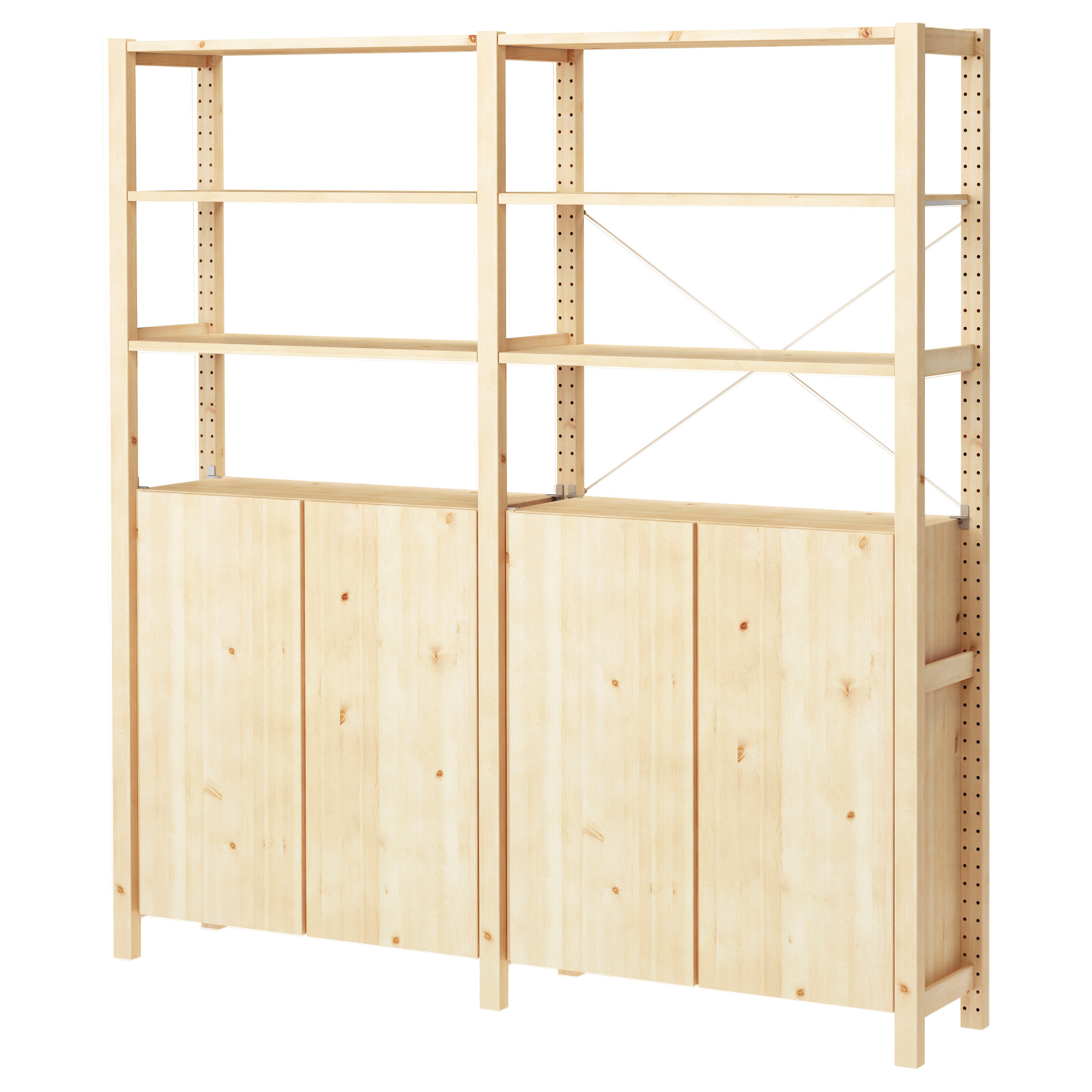 IVAR 2 sections/shelves/cabinet