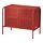 NIKKEBY - 抽屜櫃/4抽, 紅色 | IKEA 線上購物 - PE738504_S1