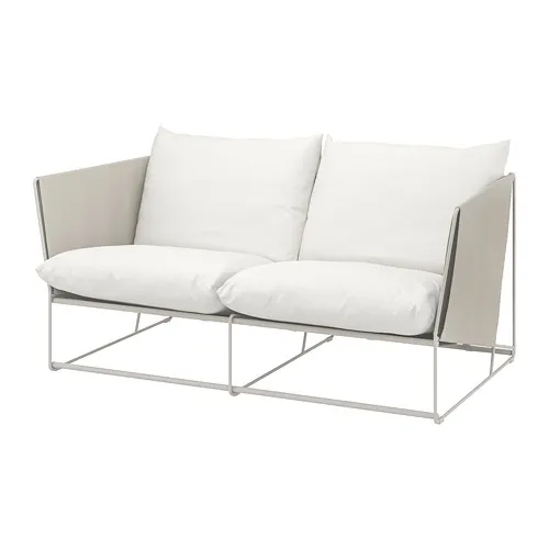 HAVSTEN - 2-seat sofa, outdoor, beige/beige | IKEA Taiwan Online - PE736632_S4