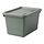 SOCKERBIT - 附蓋收納盒, 灰綠色 | IKEA 線上購物 - PE835627_S1
