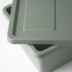 SOCKERBIT - 附蓋收納盒, 白色 | IKEA 線上購物 - 50316064_S3