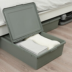 SOCKERBIT - storage box with lid, white | IKEA Taiwan Online - 10411534_S3