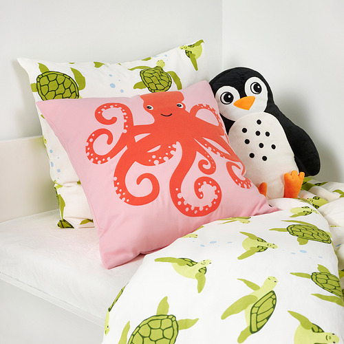 BLÅVINGAD duvet cover and pillowcase