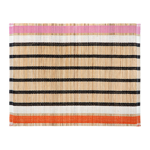 MÄVINN - 餐墊, 香蕉纖維/條紋, 35x45 公分 | IKEA 線上購物 - PE981734_S4