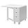 NORDEN - gateleg table, white | IKEA Taiwan Online - PE251365_S1
