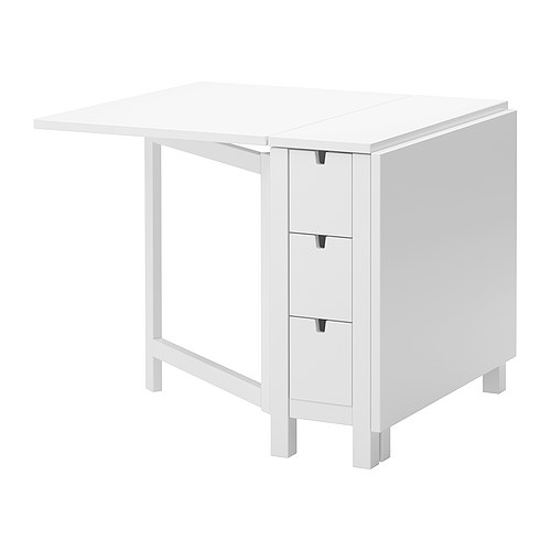 NORDEN - gateleg table, white | IKEA Taiwan Online - PE251365_S4