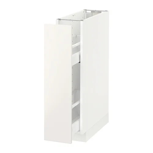 METOD - base cabinet/pull-out int fittings, white/Veddinge white, 20x60x80 cm | IKEA Taiwan Online - PE583866_S4