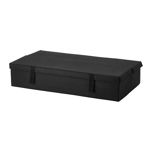 LYCKSELE storage box 2-seat sofa-bed