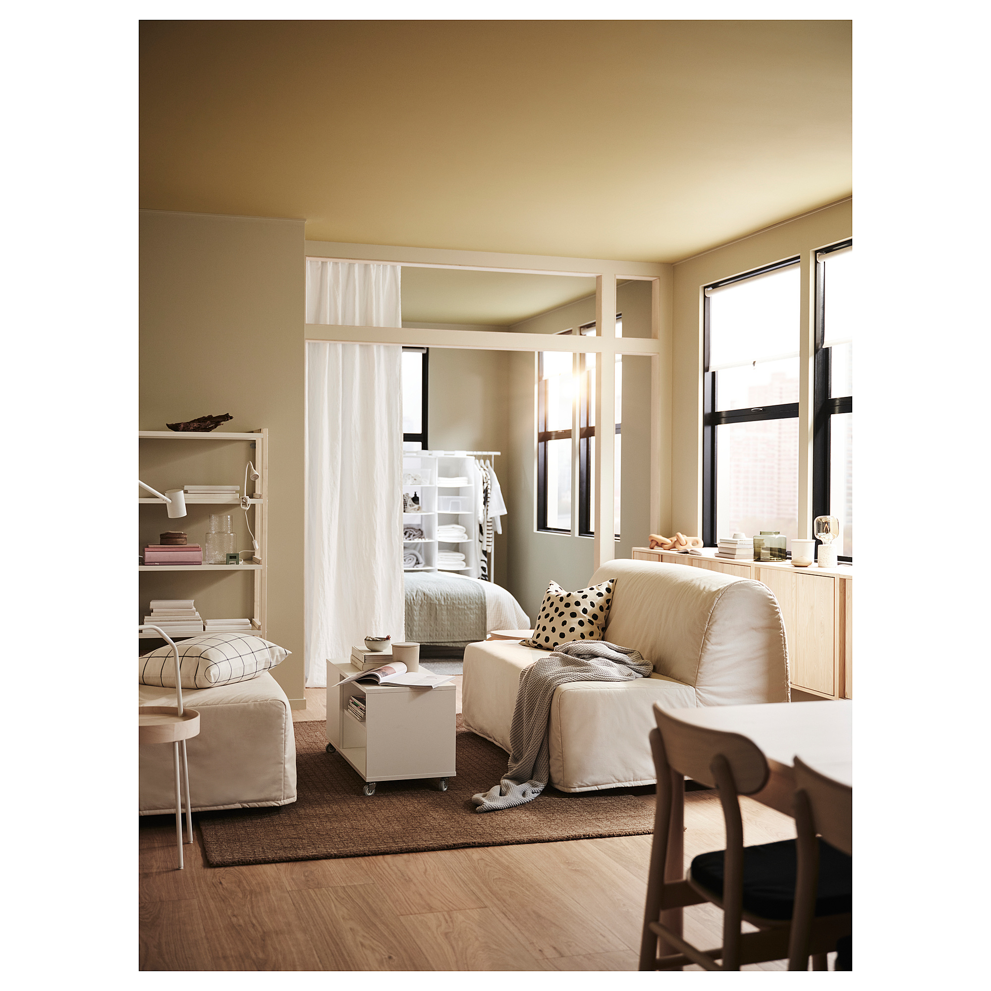LYCKSELE LÖVÅS 2-seat sofa-bed