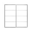 PAX - 滑門框附軌道, 鋁質, 200x201 公分 | IKEA 線上購物 - PE835743_S2 