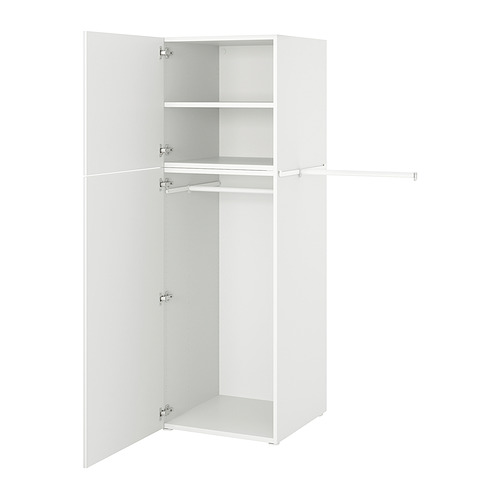 PLATSA wardrobe with 2 doors