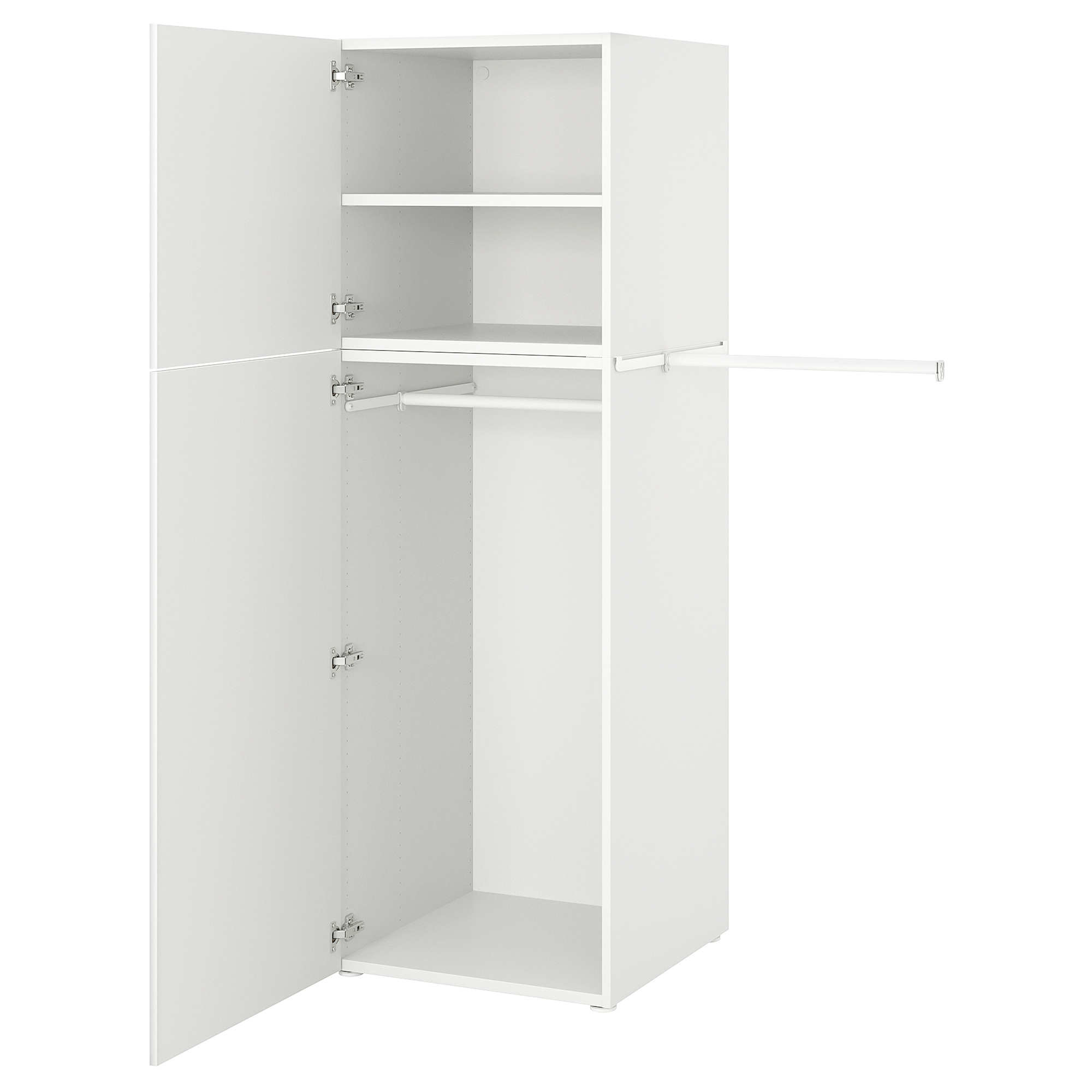 PLATSA wardrobe with 2 doors