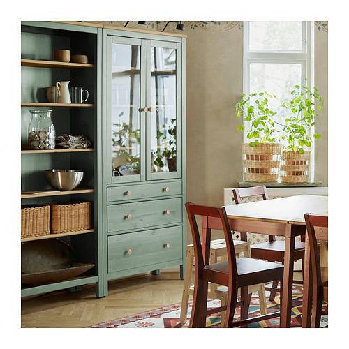 HEMNES 收納組合附門/抽屜