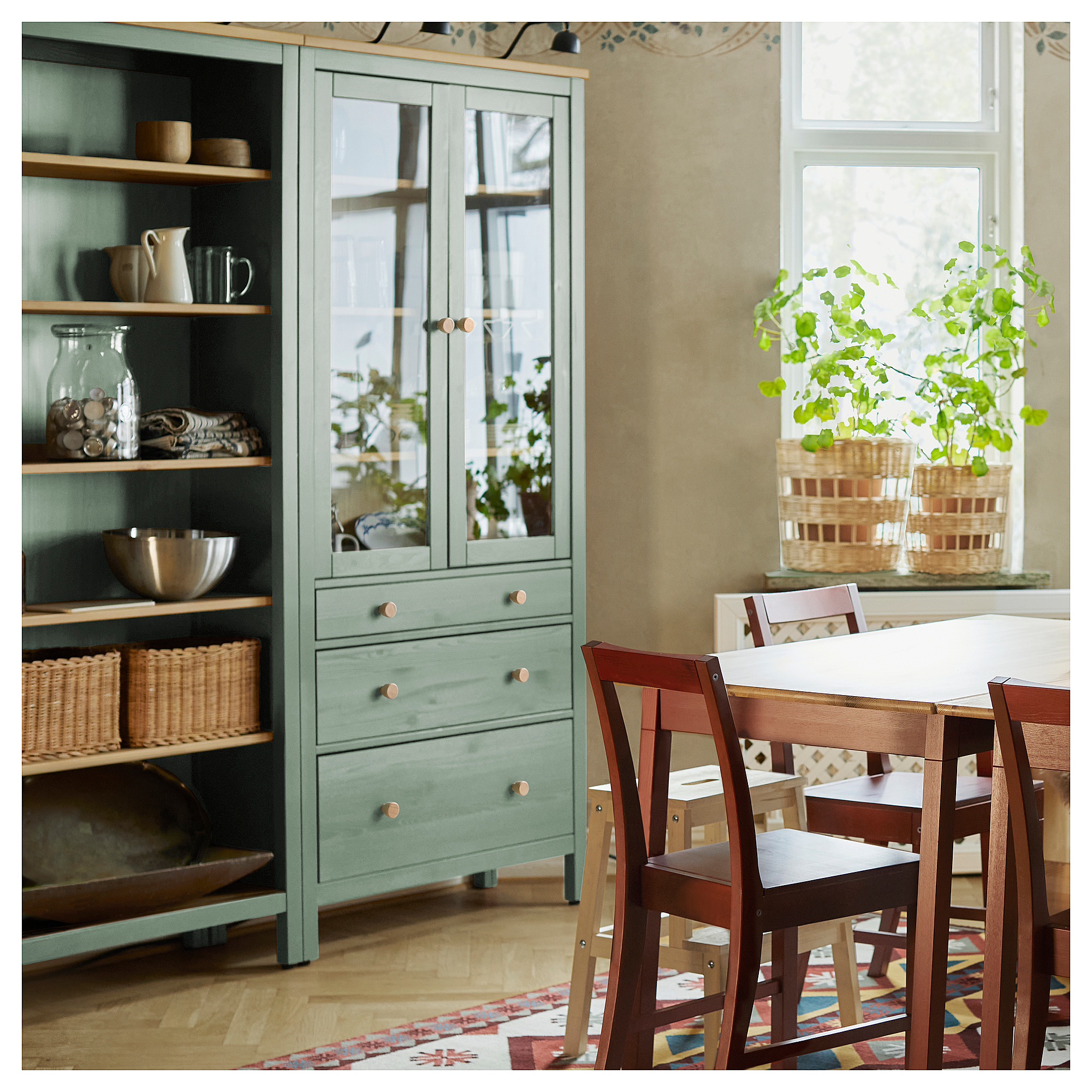 HEMNES 收納組合附門/抽屜