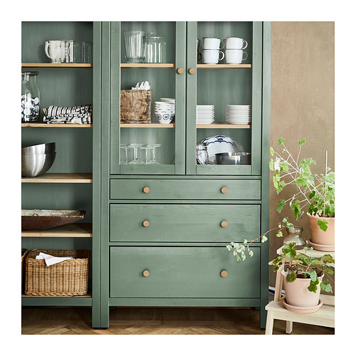 HEMNES 收納組合附門/抽屜