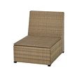 SOLLERÖN - one-seat section, outdoor, brown | IKEA Taiwan Online - PE737013_S2 