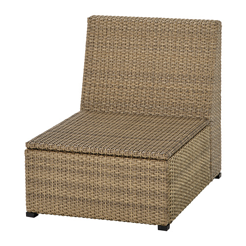 SOLLERÖN - 戶外單人椅, 棕色 | IKEA 線上購物 - PE737013_S4