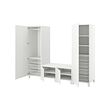 PLATSA 四門衣櫃/衣櫥