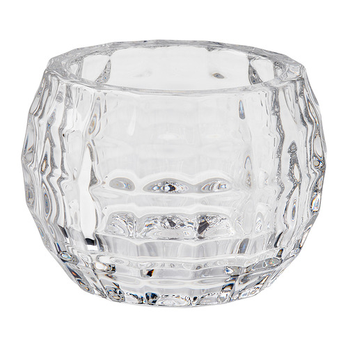 FRÖJDA - tealight holder, clear glass, 6 cm | IKEA Taiwan Online - PE945153_S4