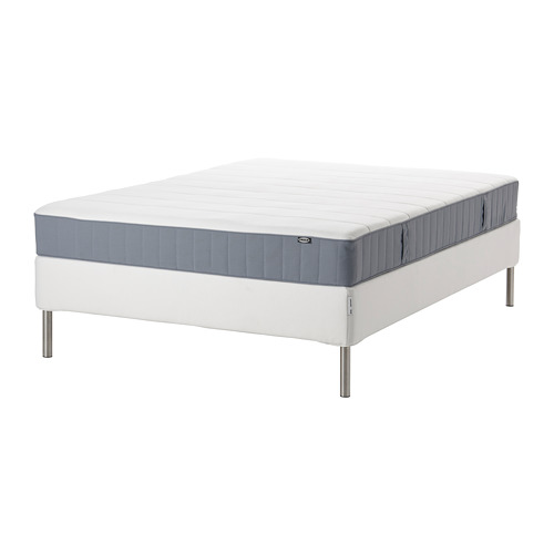 ESPEVÄR/VESTERÖY - divan bed, white/extra firm light blue | IKEA Taiwan Online - PE790390_S4