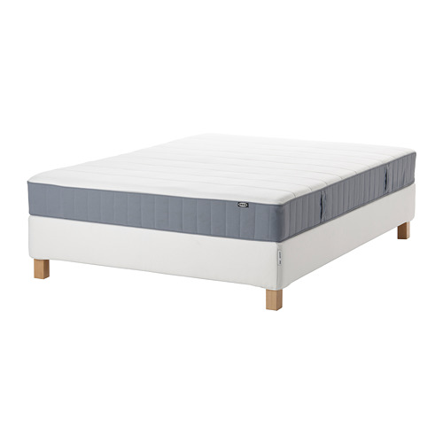 ESPEVÄR/VESTERÖY - divan bed, white/extra firm light blue | IKEA Taiwan Online - PE790373_S4