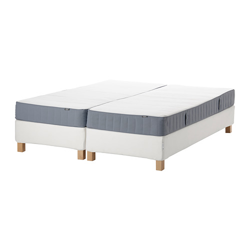 ESPEVÄR/VESTMARKA - divan bed, white/firm/extra firm light blue | IKEA Taiwan Online - PE790375_S4