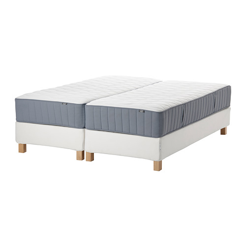 ESPEVÄR/VÅGSTRANDA - divan bed, white/firm/extra firm light blue | IKEA Taiwan Online - PE790364_S4