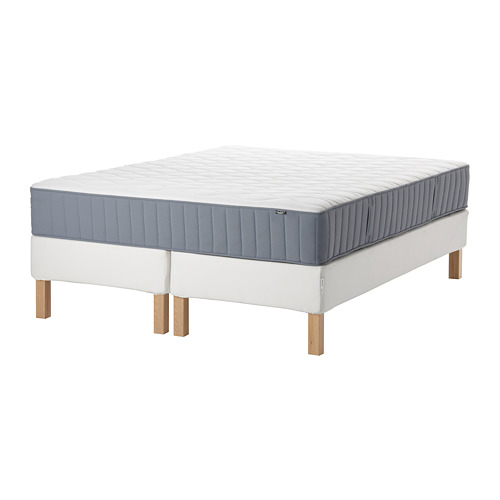 ESPEVÄR/VÅGSTRANDA - divan bed, white/extra firm light blue | IKEA Taiwan Online - PE790358_S4