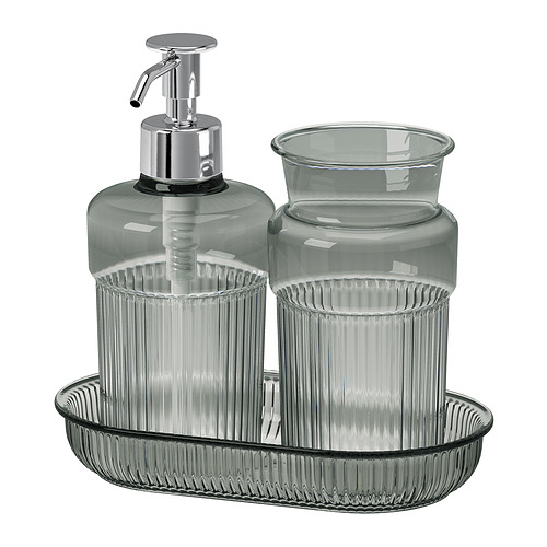 BROFJÄRDEN 3-piece bathroom set